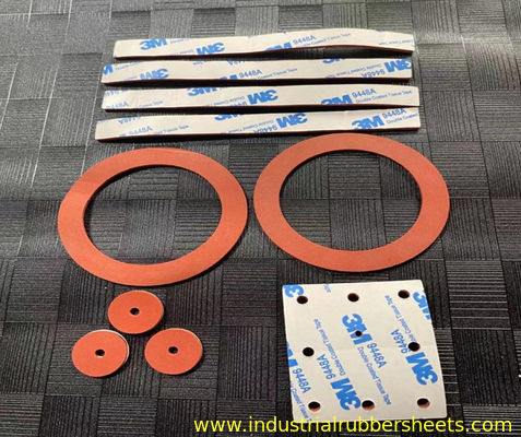 Closed Cell Silicone Rubber Washers 10-40 Shore A Hardness 0.5-1.0g/Cm³ Density