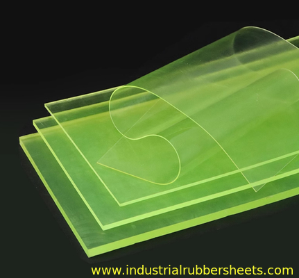 Colourful Polyurethane Sheet / Smooth PU Sheet 35-155KN / M Pemesinan Bagus