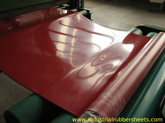 22Mpa Tensile Strength 35-40Shore A Hardness Pink Red Natural Rubber Sheet Gum Rubber Sheet