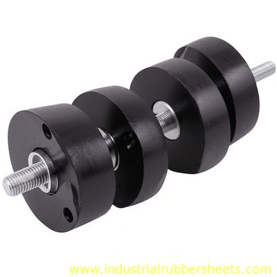 Black D-PF Type Rubber Shock Mounts with High Elasticity and Tensile Strength 8-12Mpa for Anti Vibration Applications
