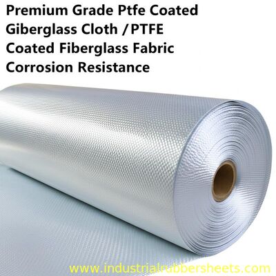 Premium Grade Virgin PTFE Coated Fiberglass Fabric with Corrosion Resistance and Temperature Resistance from -180°C to +260°C