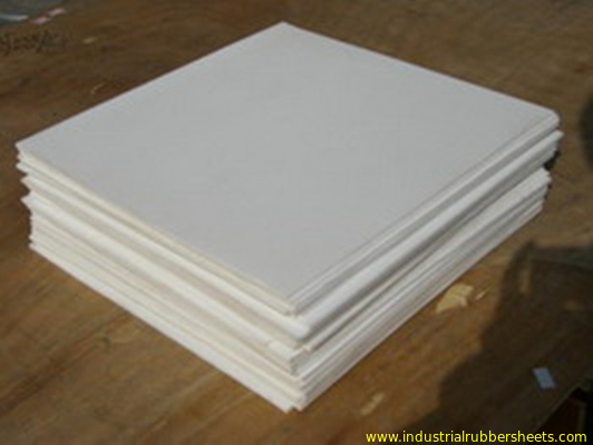 Warna Putih Dan Hitam PTFE Sheet / 100% Virgin Teflon Sheet Permukaan Halus