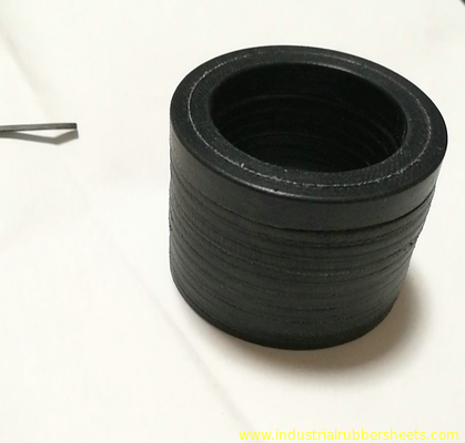 Mesin Cuci Karet Silikon Permukaan Halus Vee Seal Warna Hitam Full Set Mould
