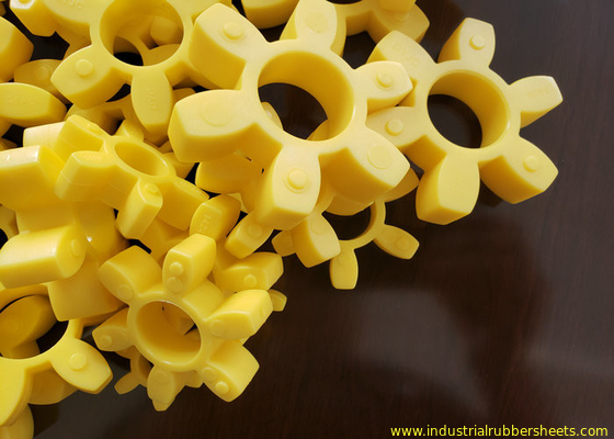 93 Shore A Hardness Coupling Polyurethane Yellow MS Coupling Kekuatan Tarik 30Mpa