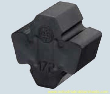 Karet Polyurethane Coupling N-Euoex Ds Element Warna Hitam Kekuatan Tarik Tinggi