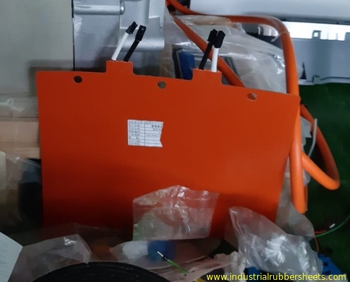Papan pemanas karet silikon khusus 228.5x290mm 2,0mm Ketebalan 1000V
