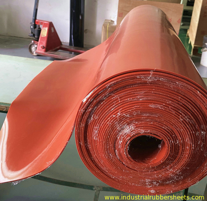 Good to Excellent Impact Resistance Silicone Rubber Sheet untuk aplikasi industri dan konstruksi