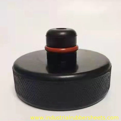 Custom OEM Black Silicone Rubber Bumper Pad untuk Shock Absorption Car Jack Protector
