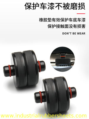 Anti Seismic Shock Absorption Car Bumper Rubber Pad untuk Jack dengan ukuran yang dapat disesuaikan