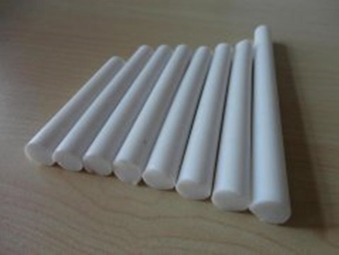 Batang PTFE Kelas Premium 100% Perawan / Batang Teflon Putih Dengan Tahan Korosi