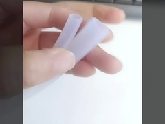 selang silikon dikepang bertekanan disesuaikan, ekstrusi tabung silikon