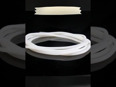 Ekstrusi Silikon Translucent Merah, Profil Silikon Untuk Penutup