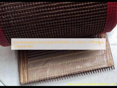 Mesh PTFE Food Grade Tahan Panas 10 x 10mm, Sabuk Konveyor Mesh PTFE