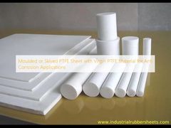 Lembar PTFE yang Dibentuk atau Dikikis dengan Bahan PTFE Perawan untuk Aplikasi Anti Korosi