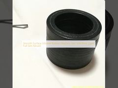 Permukaan halus Silicone Karet Washers Vee Seal Hitam Warna Lengkap Set Cetakan