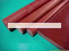 Batang Katun Isolasi Bakelit / Batang Fenolik Coklat Kepadatan 1.25-1.40g/Cm3