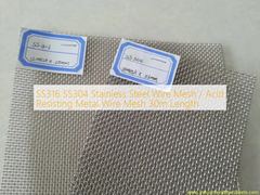 Kawat Jaring Baja Tahan Karat SS316 SS304 / Kawat Jaring Logam Tahan Asam Panjang 30m