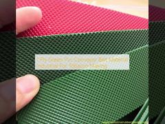 1 Ply Green Pvc Conveyor Belt Bahan Industri Untuk Pembuatan Tembakau