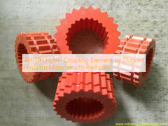 4H-11H Hytrel Coupling Element oleh Dupont Hypalon Material dengan warna Merah