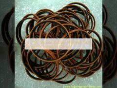 TC / SC Karet Silikon Washer O Ring Pu Untuk Segel Minyak Industri