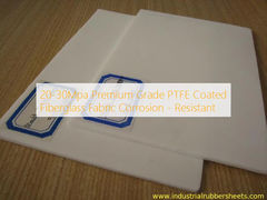 20-30Mpa Kelas Premium PTFE Dilapisi Kain Fiberglass Korosi - Tahan