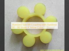 Kopling Mt Ukuran Standar dengan Kekerasan 90 - 98 Shore A Warna Kuning