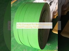4 Ply Conveyor Pvc Belt Untuk Transportasi Pengolahan Makanan Industri
