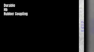 Kopling Karet Hb Kekuatan Tarik Tinggi 8-12Mpa