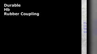 Kopling Karet Hb untuk Poros Industri