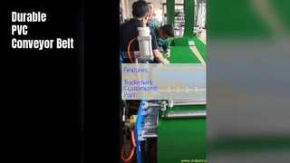 Belt Conveyor PVC Tahan Lama untuk Logistik Pertanian