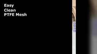 Jaring PTFE Putih 10x10mm Mudah Dibersihkan