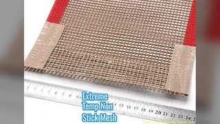 PTFE Mesh Belt Industri Anti Lengket Suhu Tinggi