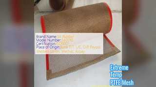 PTFE Mesh Belt Suhu Ekstrim Tahan Bahan Kimia