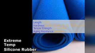 Gulungan Lembaran Karet Silikon Suhu Ekstrim