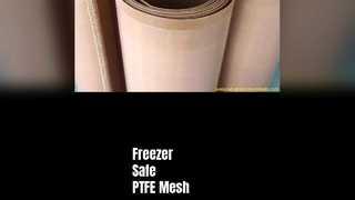 PTFE Mesh Belt Kekuatan Tarik Tinggi Freezer Aman