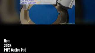 Custom PTFE Cutter Pad 260C Tahan Panas Anti Lengket