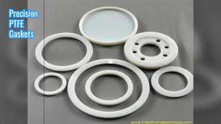 Segel Food Grade CNC Presisi Gasket PTFE