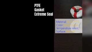 Gasket Luka Spiral PTFE Kekuatan Tarik 14Mpa