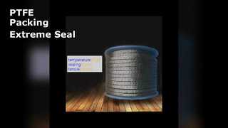 PTFE Packing Kinerja Termal Stabil Perpanjangan Tinggi