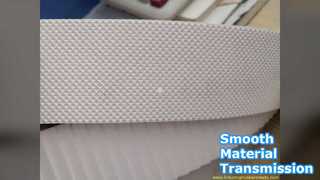 Aliran Bahan Halus Sabuk Konveyor PVC Anti Statis