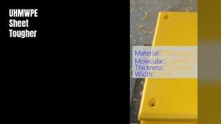 Lembar UHMWPE Ketahanan Abrasi Dampak Tinggi