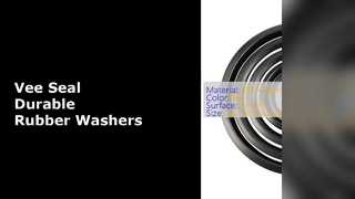 Mesin Cuci Karet Silikon Hitam Vee Seal Set Lengkap