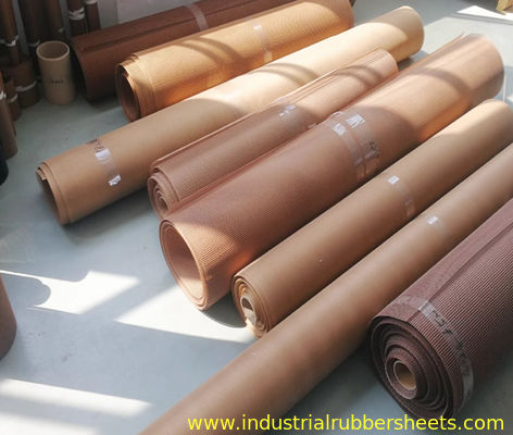 PTFE Mesh Belt with Maximum 4.0m Width, 0.5×1 to 10×10mm Mesh Sizes, and Excellent Chemical Resistance