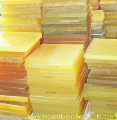 75-95 Shore A Hardness Polyurethane Sheet with 35-155KN/m Tear Strength and Good Machining Performance
