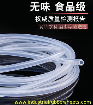 Food Grade 2mm High Temperature Silicone Hose and Tube for Industrial Applications