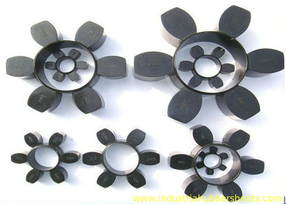 Ekonomi HRC Polyurethane Coupling Untuk Efek Buffer Dari Torsi Dengan Kualitas Tinggi, Warna Hitam