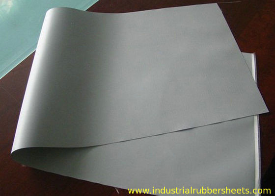 20 - 100m Panjang PTFE Dilapisi Fiberglass Fabric Dengan Flame Retardant Untuk Konstruksi, Warna Merah