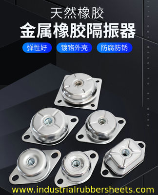 Kekerasan Tinggi Anti Getaran Mount Rubber Mounting Feet