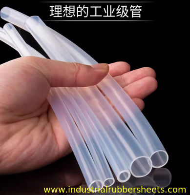 Permukaan halus PTFE Tubing Putih untuk aman dan tidak beracun