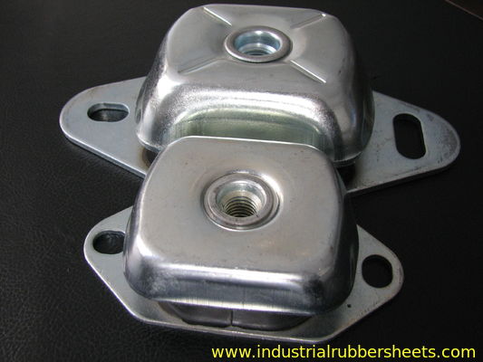 Tanduran kejut karet tegangan tinggi dengan permukaan halus dan logam galvanis untuk meredam getaran laut